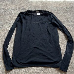 GymShark Womens Black Workout Top SzS